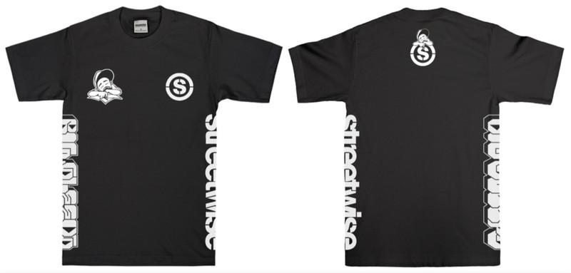 Streetwise Big Streets Graphic T-Shirt Black M-L-XL-2XL-3XL-4XL-5XL