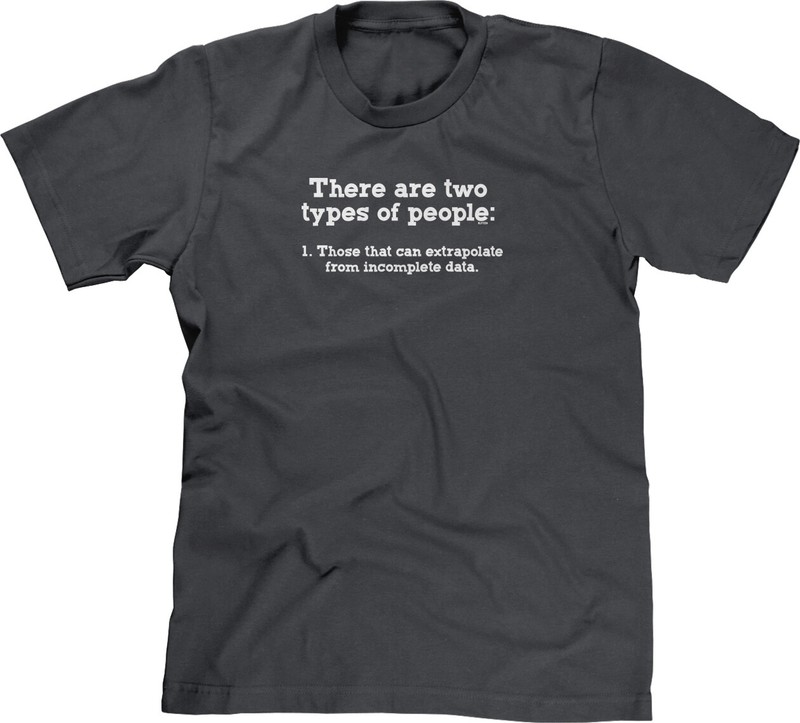Two Kinds of People Incomplete Data Nerd Geek Joke Funny Humor Meme Mens Tee gallery