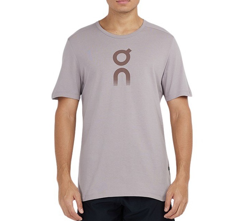 ON Running Graphic-T – Men’s T-Shirt Organic Cotton Grey 1MD10540585 NEW