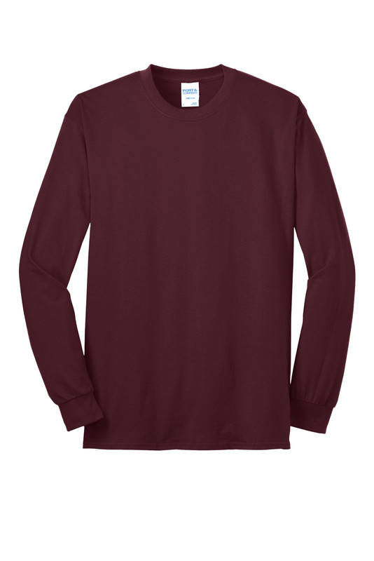 Port & Company Cotton/Poly Core Blend 50/50 Long Sleeve PC55LS