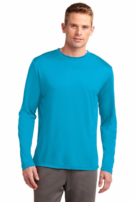 Sport-Tek Men’s Long Sleeve Performance Moisture Wicking T-Shirt M-ST350LS