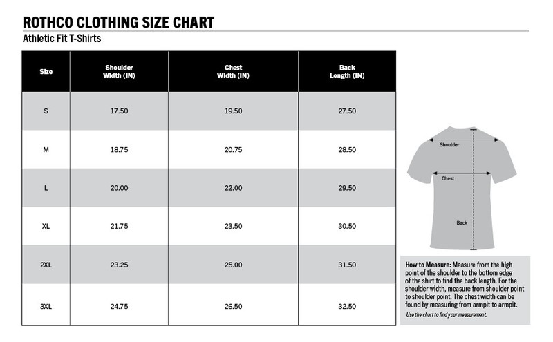 Rothco Mens Athletic Fit Solid Color MilitaryType T-Shirts Tee gallery