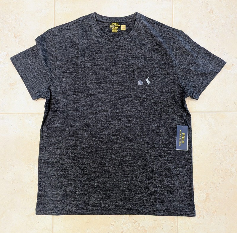 Polo Ralph Lauren Men Modern Classic-Fit T-Shirt Tee Mens Black Large