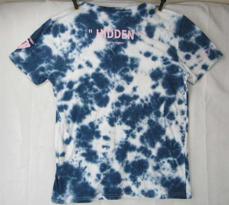 Brooklyn Cloth Tie Dye Men M T-Shirt No Where to Go Psychedelia Trippy Hippie S*