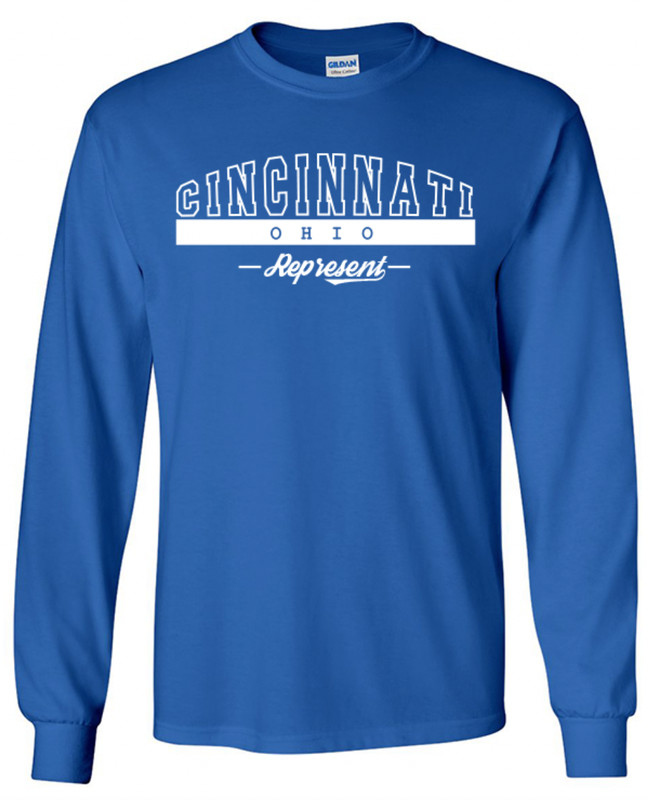 Cincinnati Ohio State T-Shirt Long Sleeve Graphic Tees Unisex Apparel Design gallery