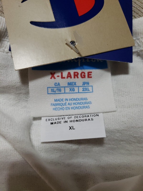 NWT Champion Men Life Heritage Tee C Logo Crew Neck Heavyweight Short Sleeve XL gallery