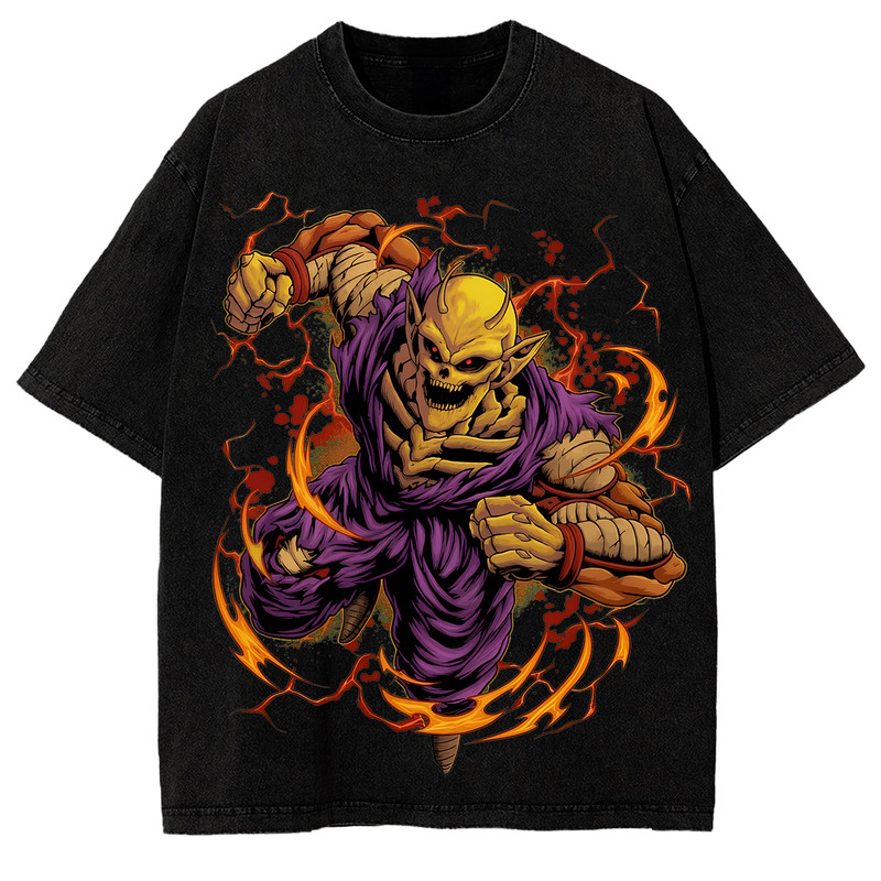 Drag0n Ball Skull Orange Piccolo Fans And Lovers Anime T-Shirt