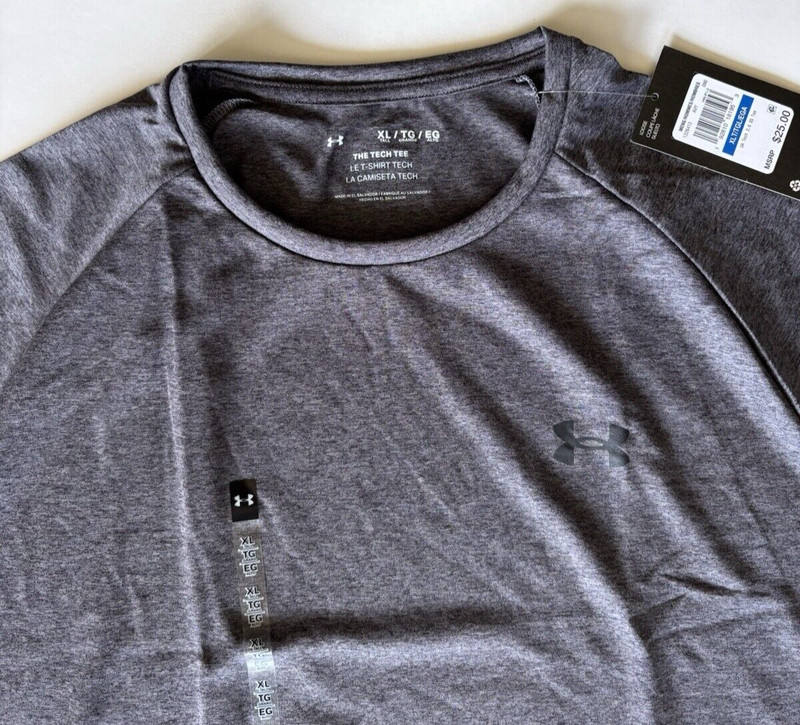 Mens Under Armour UA XLT Tech 2.0 T-Shirt Short Sleeve Tee Training Shirt NWT gallery