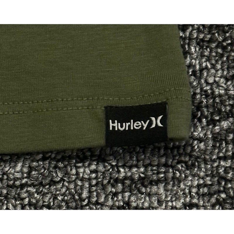 Hurley Mens Medium Olive Green Los Hurleys Cantina Chili Pepper Graphic Shirt gallery