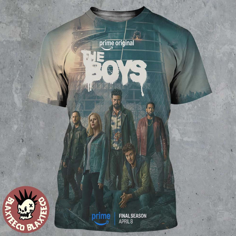 Team The Boys Billy Butcher The Boys Season 5 3D All Over Print Shirt