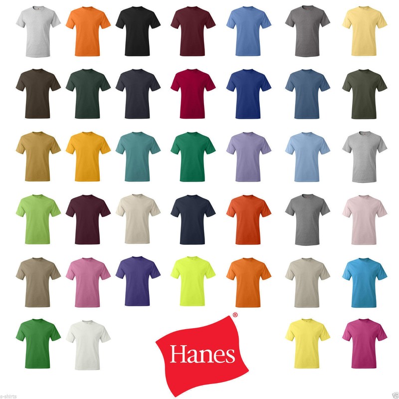 Hanes 5280 ComfortSoft® Heavyweight T-Shirt – 5280 S M L XL 2XL 3XL 4XL