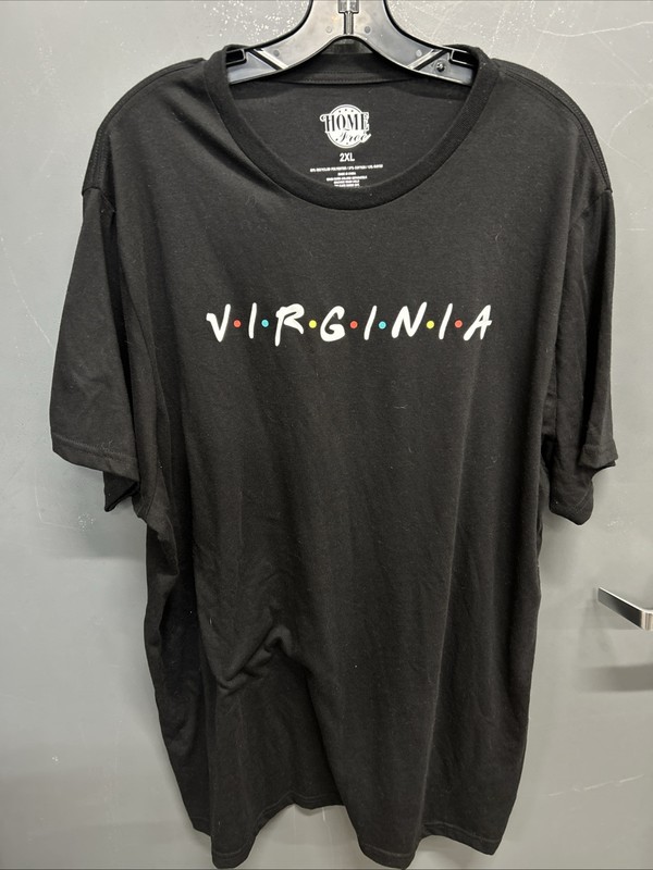 Home Free Friends Virginia Black Shirt Size 2XL