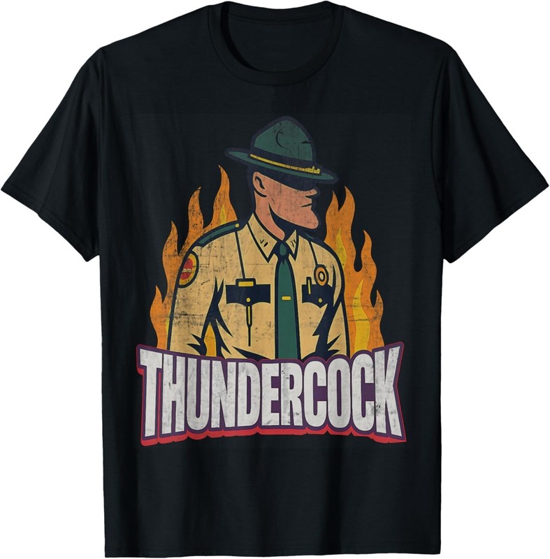Officer Sergeant Cassius Thundercock Bodycam Funny T-Shirt