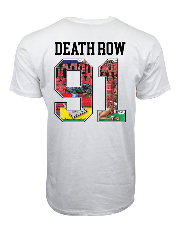 DEATH ROW RECORDS 91 GRAPHIC T SHIRT