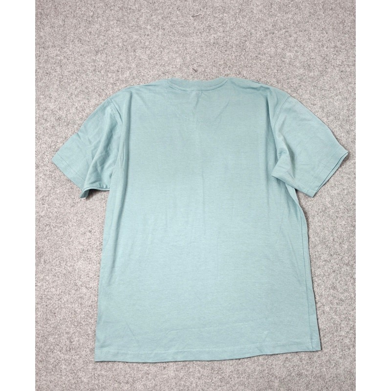 Outdoor Life Fish Your Bass Off Graphic Tee Mens M Teal Blue Novelty Nature Crew gallery