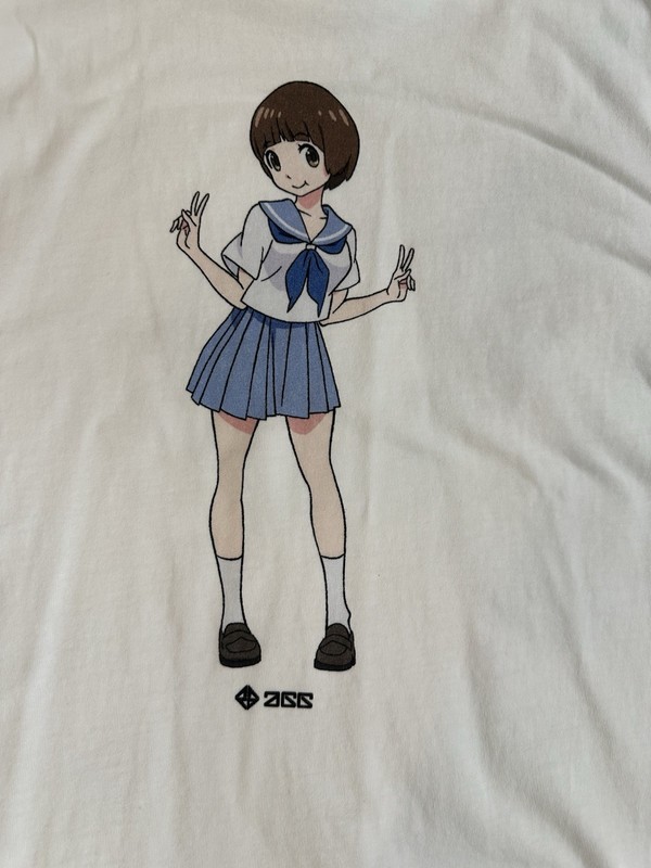 Kill la Kill White M L 44” Mako Mankanshoku T Shirt Trigger Studios gallery