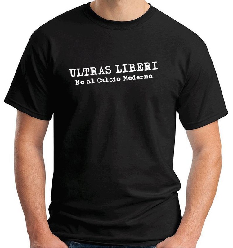 Maglia Ultras Liberi no al calcio moderno TUM0218 Hooligans Terrace Life T-shirt