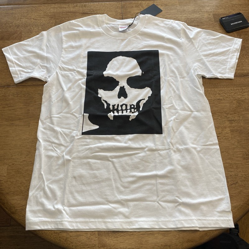Supreme Number (N)ine Nine Manson Tee Shirt White Size: M Brand New Skull
