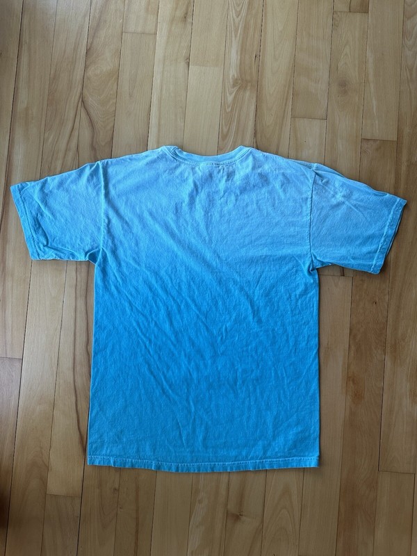 Vintage Y2K Seaworld Dolphin Nature Tie Dye T-Shirt Mens M Aquatic Shirt Blue gallery