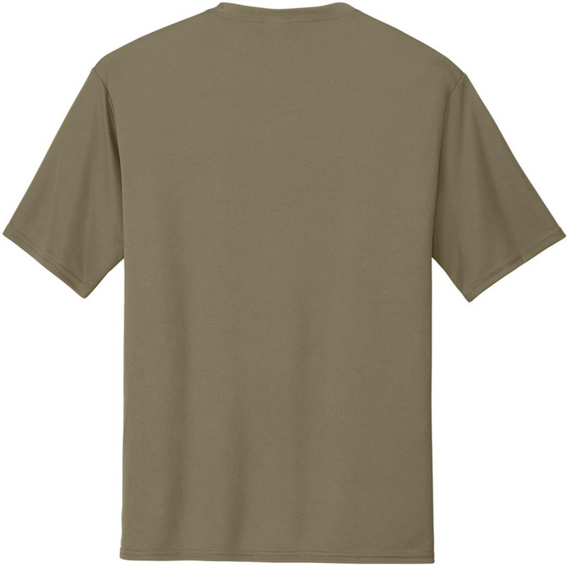 Solid Performance Military T-Shirts 100% Polyester Moisture Wicking Tee, 6-Pack gallery