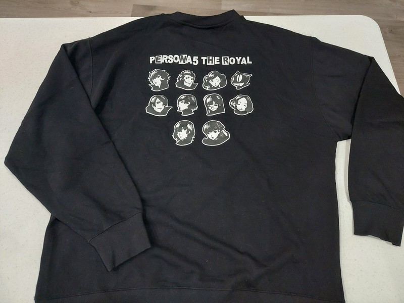 NEW Atlus Persona 5 The Royal Japanese Imported T-Shirt Size 3L Sweater RARE NWT gallery