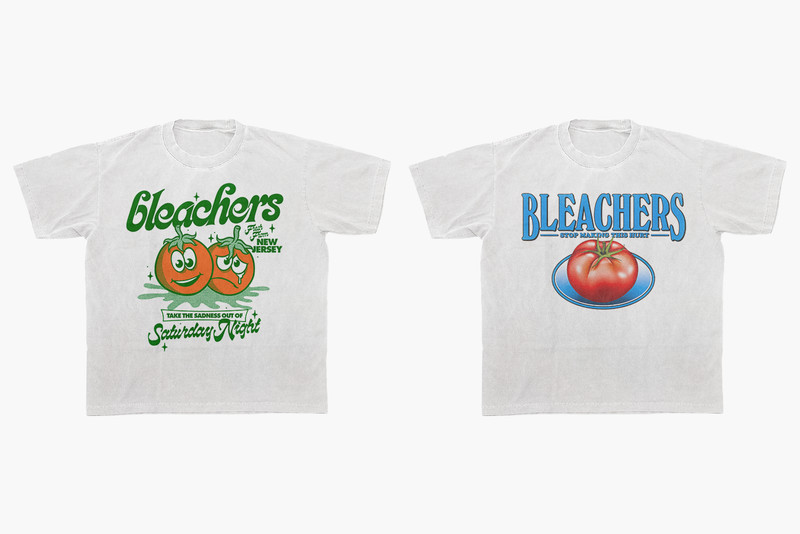 BLEACHERS Saturday Night 2 sides whiter shirt HOT NEW PUMIG128