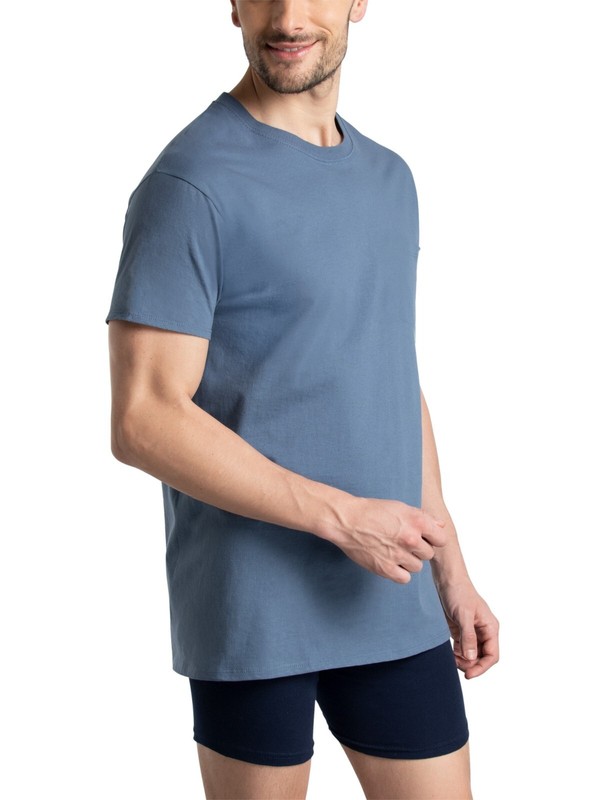 6 Pack Fruit of the Loom Men's Crew T-Shirt Undershirts Super Value Cotton S-3XL gallery