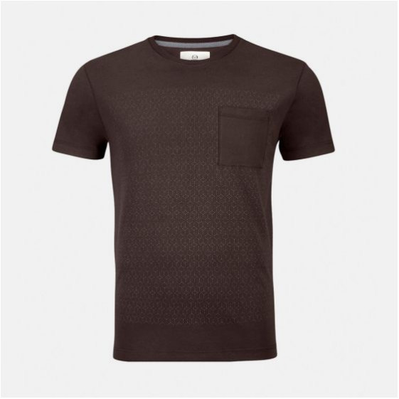MAZDA BRAND GRAPHIC PRINT POCKET COTTON T-SHIRT