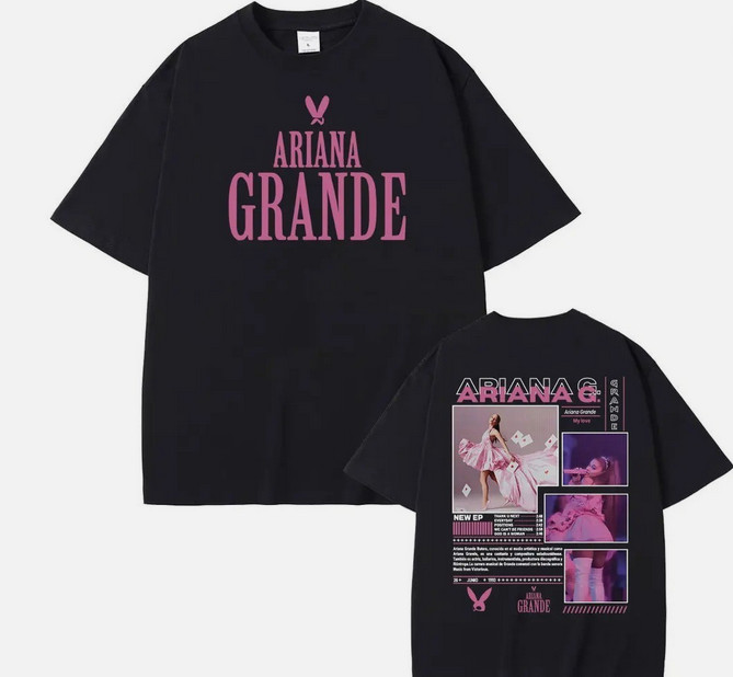Ariana Grande Bunny Dangerous Woman 2026 Tour Unisex T-Shirt.