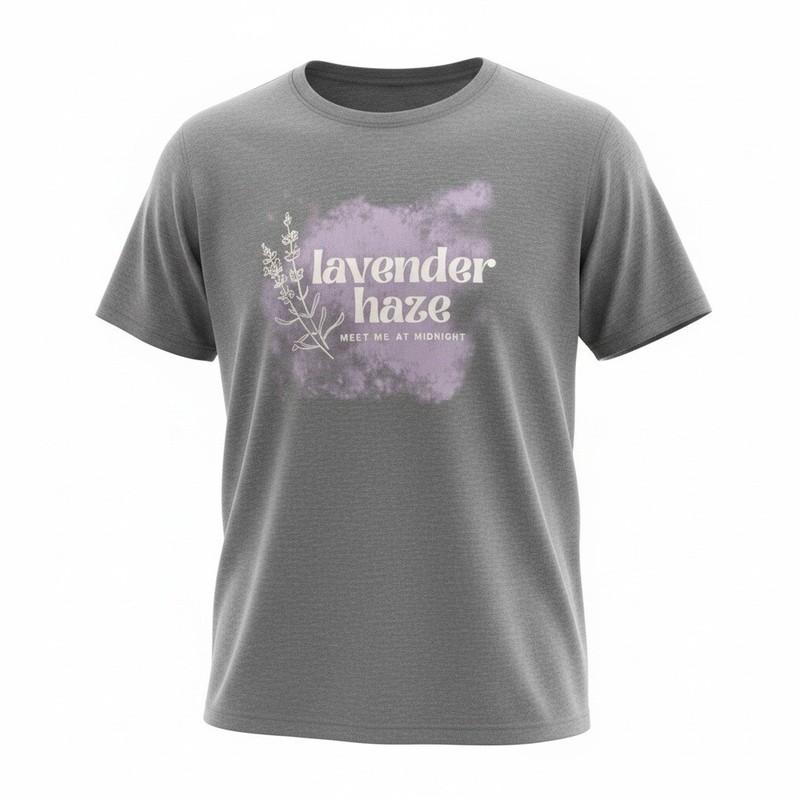 Lavender Haze Album Meet Me at Midnight Women's Shirt T-Shirt Music Lover, XXL gallery