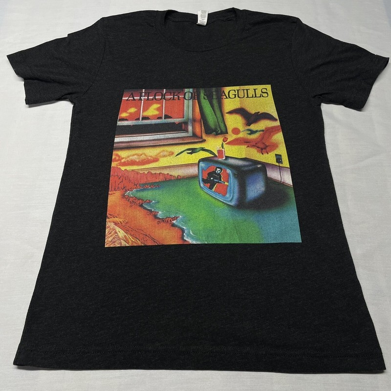 Flock Of Seagulls Black Gift For Fans S-5XL Unisex T-shirt BT1436