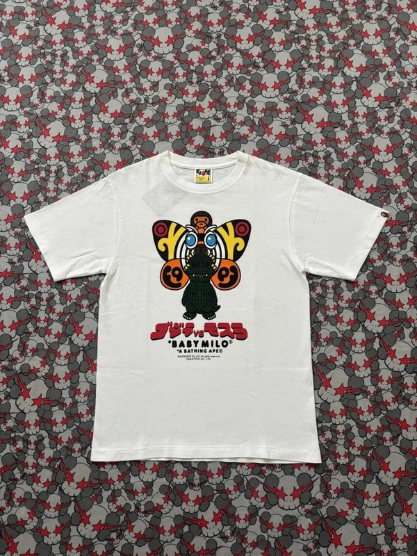2016 Bape X Godzilla baby Milo & Mothra Tee SZ/ S