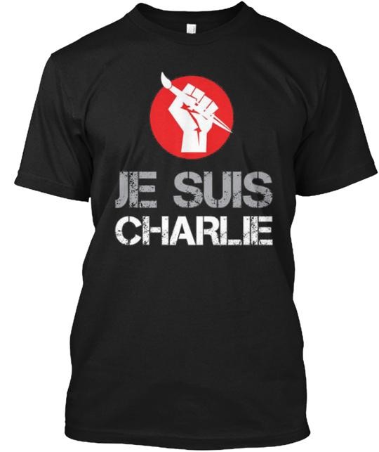 Je Suis Charlie buy Tee T-Shirt Made in the USA Size S to 5XL