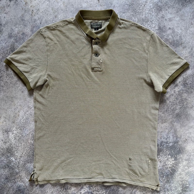 Vintage Polo Jeans Co Ralph Lauren Polo T-Shirt Green Men’s Size L