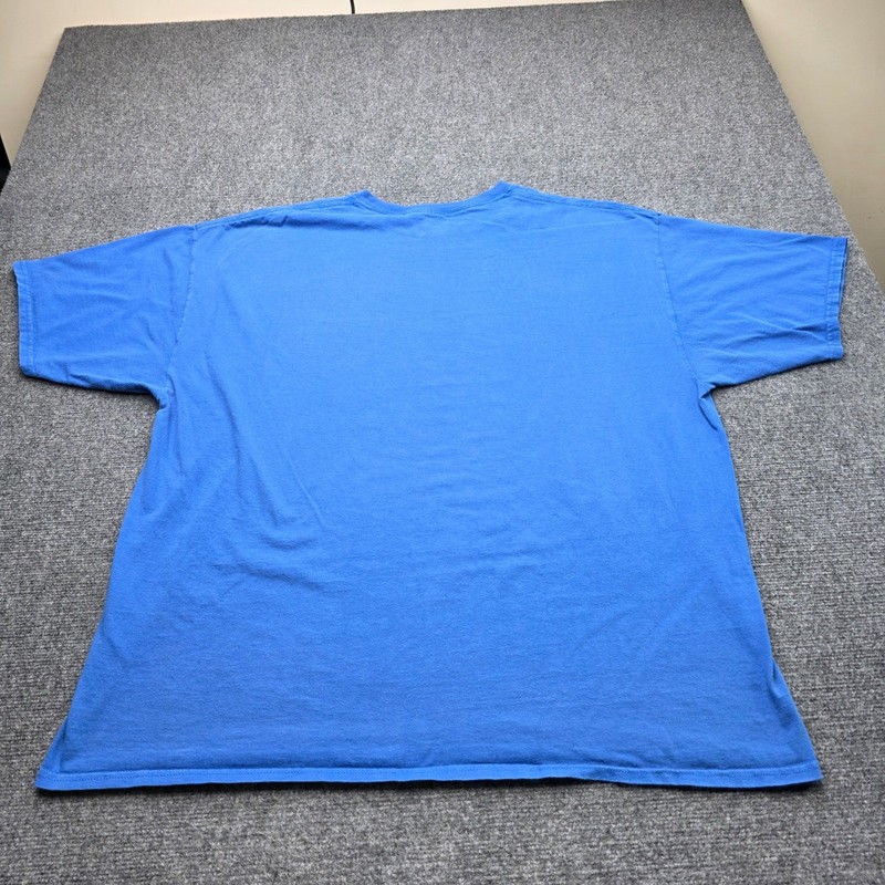 Men's 2XL Batman T-Shirt Men Blue DC Comics Caped Crusader Gotham Word Art G gallery