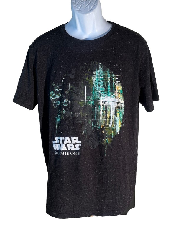 STAR WARS ROGUE ONE Short Sleeve T-Shirt Black Large