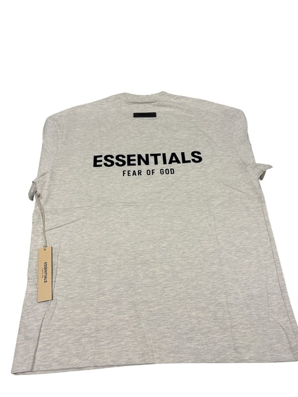 Fear of God Essentials Light Oatmeal T-Shirt Size Medium