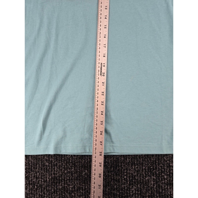 Adidas Mens 2X Graphic T-Shirt Teal Blue Camo Logo Regular Fit KC0799 gallery