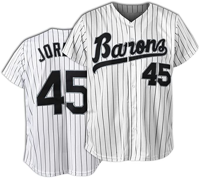 Tocament Birmingham Barons Michael Jordan 45 Baseball Jersey 90’s Men Size SMALL