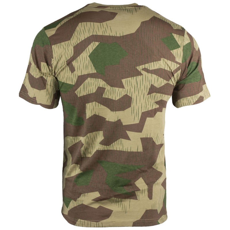 German Splinter WW2 Camo Military Shirt Cotton T-Shirt Sizes M to 3XL Army NEW gallery