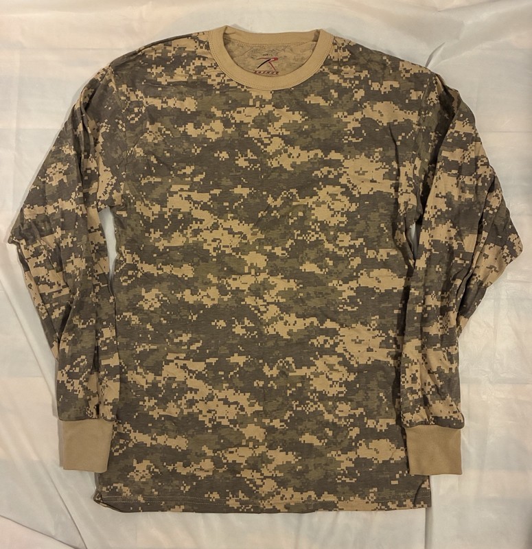 Rothco Large ACU Digital Long Sleeve T-Shirt