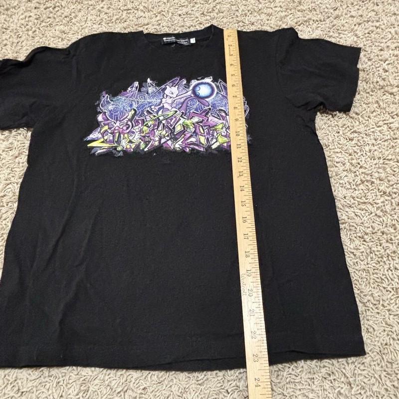 Pokémon Center Shibuya Mewtwo Black Shirt Mens Small Nintendo Pokemon Game Freak gallery