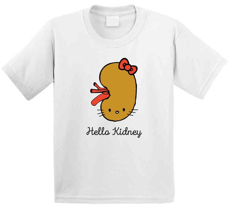 Hello Kidney Funny Nerd Geek Parody T Shirt gallery