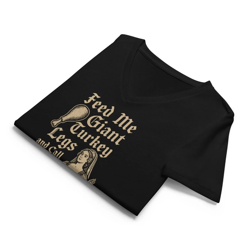 Medieval Shirt V Neck Womens Renaissance Faire Funny Shirt Ren Faire Costume gallery