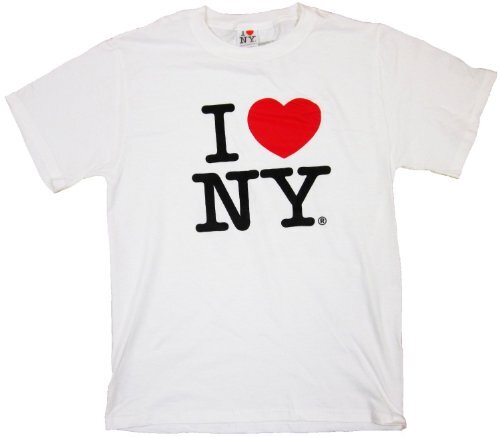 I Love NY T-Shirt – Size: Adult X-Large – Color: White