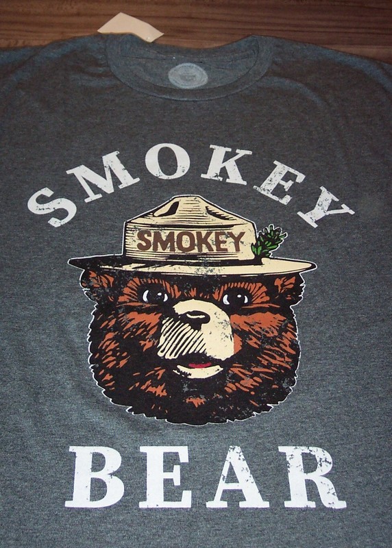 VINTAGE STYLE SMOKEY THE BEAR T-Shirt 1980’s MENS 2XL XXL NEW w/ TAG