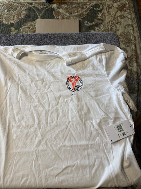 Nike Kobe Dri-FIT The Nike Tee Men’s 3XL White Crew Neck T-Shirt HV5150-100