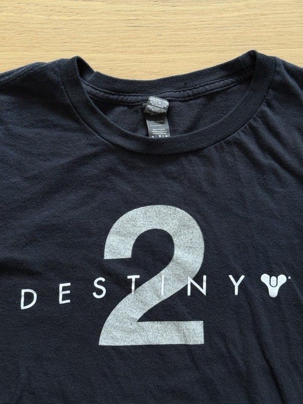 Destiny 2 Bungie Video Game Staff Black Cotton T Shirt Size Men’s Medium gallery