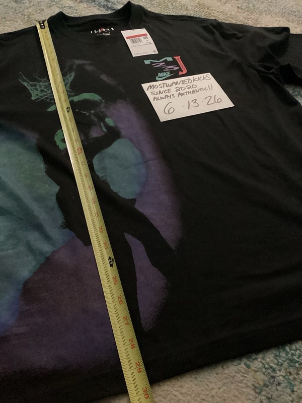 NWT Nike Air Jordan Brooklyn Dream Dunk Graphic Black T-Shirt Men’s Size L gallery