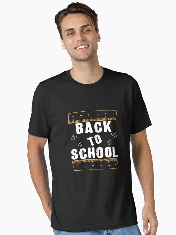 Love To Teach Back To School Education Welcome Black T-shirt